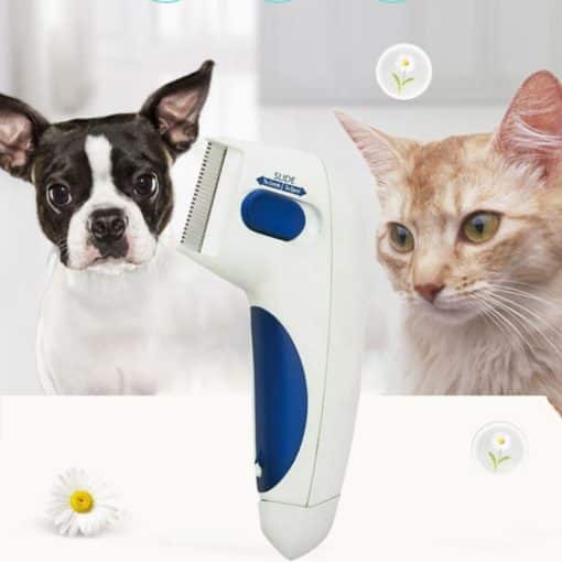 Peigne Anti Puces électrique pour chiens et chats