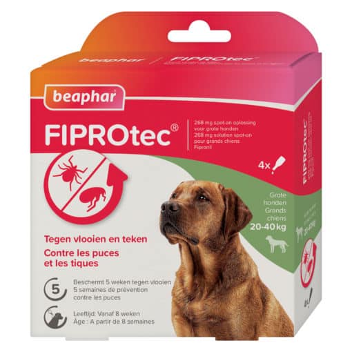 FIPROTEC – Solution spot-on pour chien 20 à 40 kg